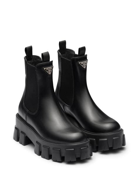 prada moonlight boots|prada chelsea ankle boots.